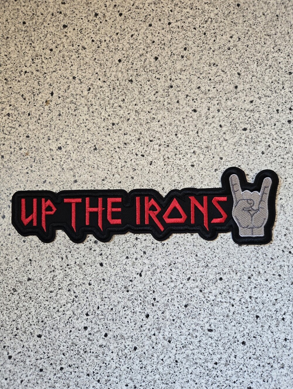 Iron Maiden "Up The Irons" Embroidered Patch